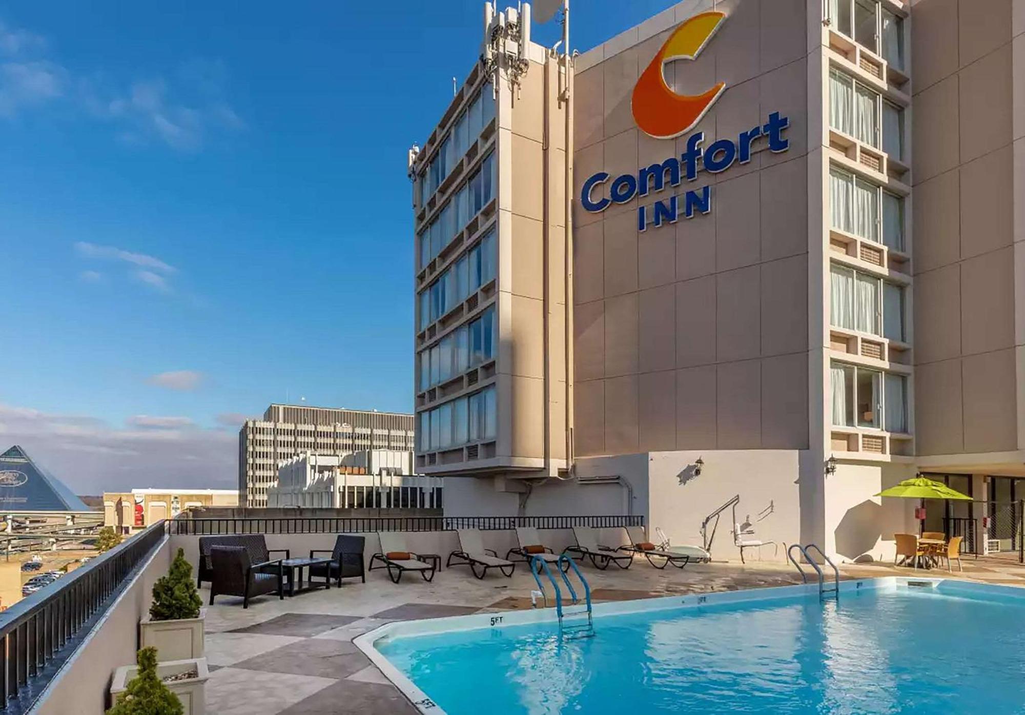 Comfort Inn Memphis Downtown Exterior foto